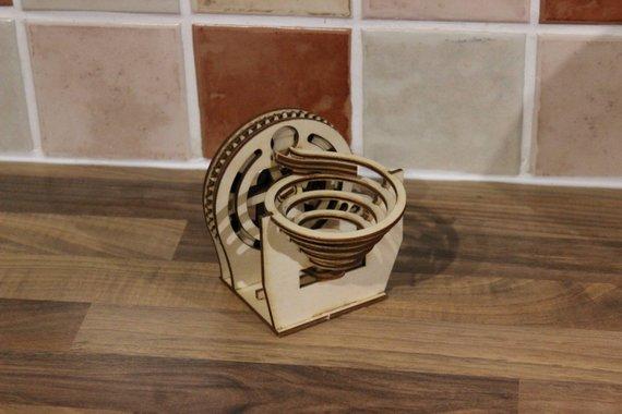 Laser Cut Marble machine Puzzle