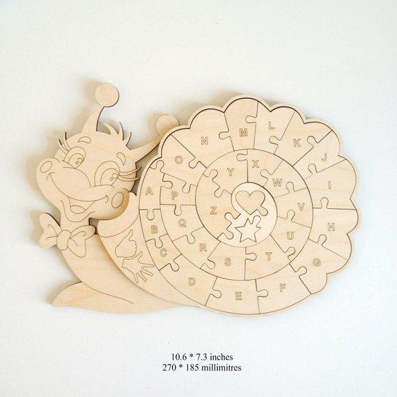 Laser Cut Puzzle