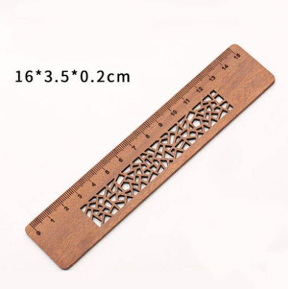 Laser Cut Wooden Ruler